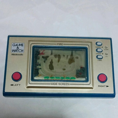 Nintendo game watch fire - game,
