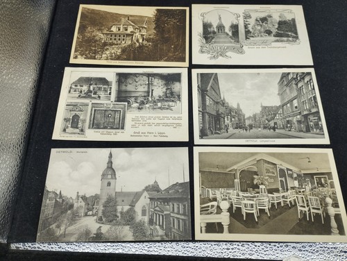 Rare cartoline detmold - 6,