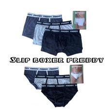 6 Slip o Boxer Uomo Freddy