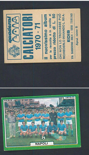 Figurina calciatori edis - calciatori,