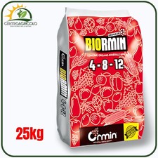 CONCIME ORGANO-MINERALE ORMIN NPK 4-8-12 CON BORO 25KG GRANULARE UNIVERSALE 