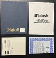 Amplificatore McIntosh MC7150