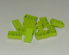 LEGO: Lotto 12x Mattoncini 2x4 - Rif 3001 lime - Set 7163 10674 7676 76057