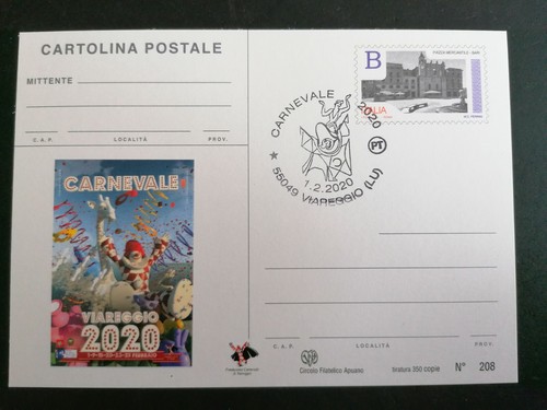 Intero postale viareggio - ,