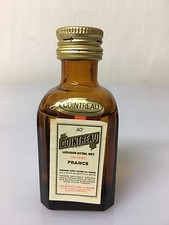 Mignon Miniature Cointreau Liquore Extra Dry Angers France 3cl 40% Vol F.