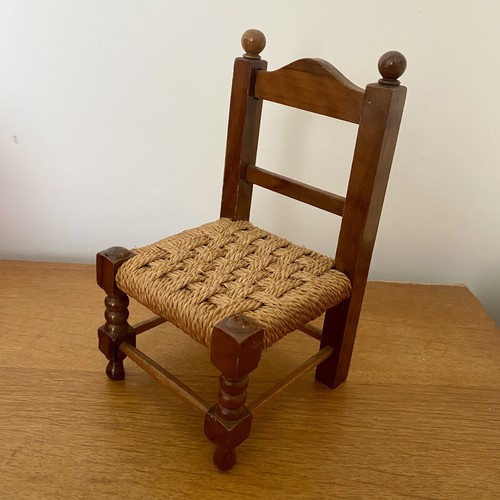 Sedia vintage miniatura in - sedia,