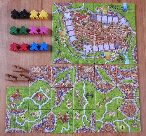 Carcassonne assedio e difesa - -,