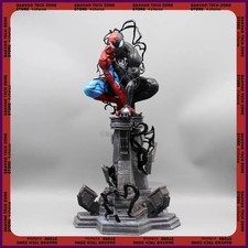 Piderman Venom Simbionte Figura Uomo Ragno Figure Venom Statuina Pvc Desktop