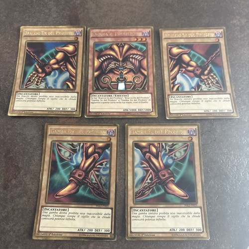 Exodia proibito set - exodia,