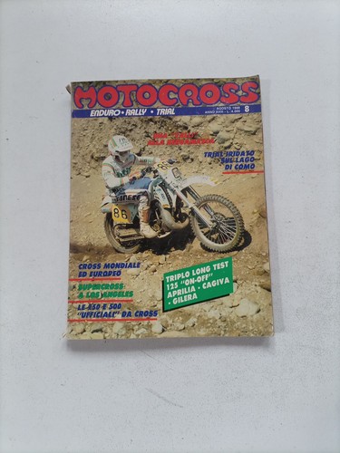 Motocross 1988 aprilia - motocross, n.8/1988