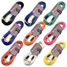 Premium basso chitarra piombo 6,35 mm 1/4" jack angolato Pro cavo strumento silenzioso