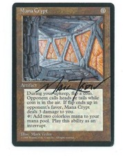 Magic MTG Mana Crypt Promo