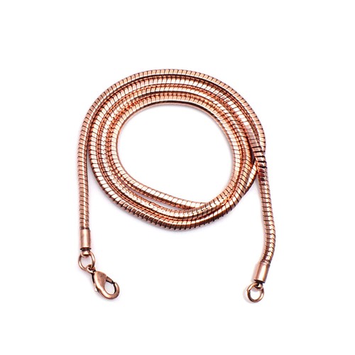 Collana catena serpente rame