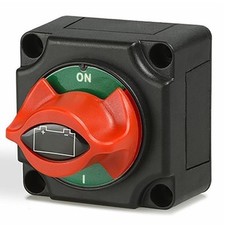 Staccabatteria Manuale Con Leva Estraibile, 250A, Acciao, Interruttore, Trattore