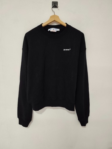 Felpa girocollo off white - felpa, off-white