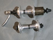 SHIMANO 105 FH 1051 HB 1050 MOZZI ANT POST 36 FORI NOS VINTAGE EROICA COLNAGO.