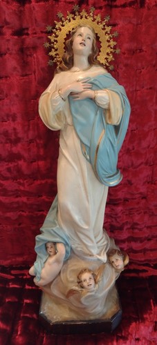 Antica statua olot - statua, alta