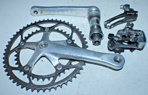 Gruppo duraace argento 175mm - argento,
