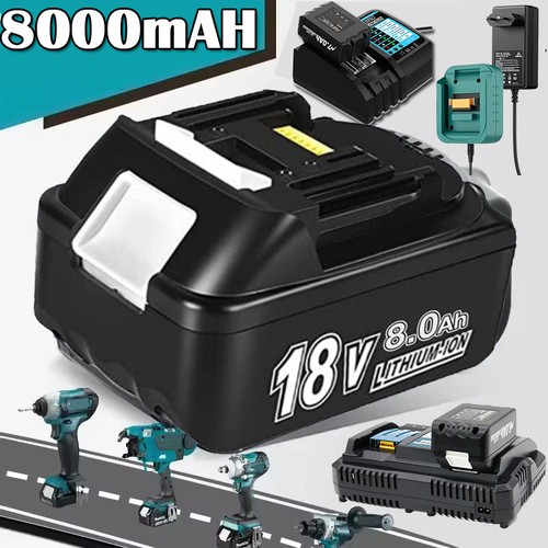 Per makita batteria - 18v, 8,0ah