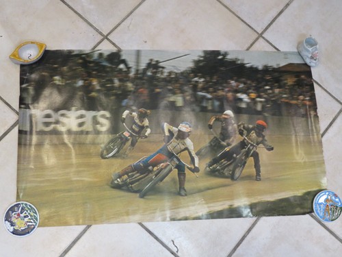 Vecchio poster gara moto - gara, di