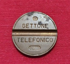 Raro gettone telefonico 7805 Con Errore Stampa 