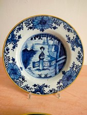 Delft  ceramica del XVII s. - Decorazioni " à chinoiserie "