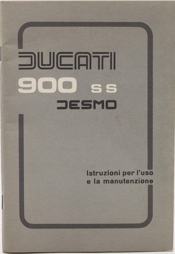 Uso manutenzione ducati - 900, ss
