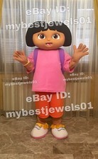 Costume mascotte adulto vestito fantasia esploratore ragazza bambini intrattenimento mascotte