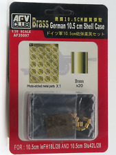 AFV CLUB AF35097 - Brass German 10.5 cm shell case - 1:35