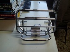 PORTAPACCHI POSTERIORE CROMATO CON RIBALTINA PIAGGIO VESPA LX 50-125-150