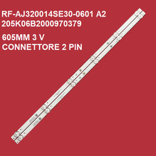 KIT 2 BARRE STRIP 6  LED TV