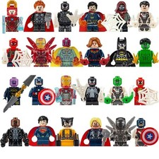 Set 24 Pezzi Supereroi Marvel.