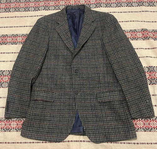 Blazer vintage tweed lands - tweed,