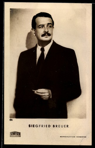 Cartolina attore siegfried - cartolina,