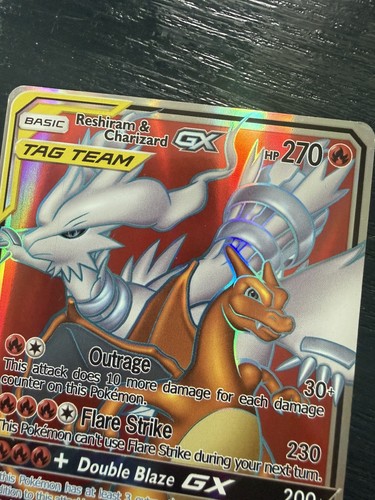 Reshiram charizard gx - reshiram,