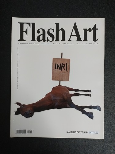 2009 flash art 278 maurizio - art, n.278