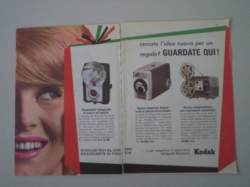 Advertising pubblicità 1960 - advertising,