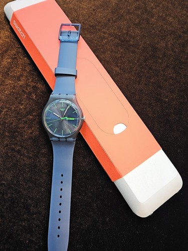 Swatch blue rebel - rebel, so29n704