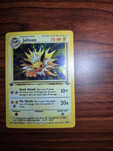 Jolteon jungle holo 1 - jungle,