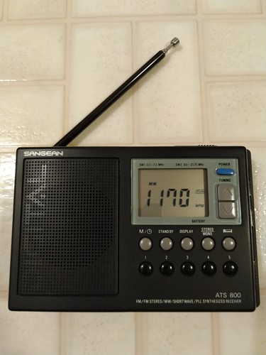 Radio onde corte - onde, sangean