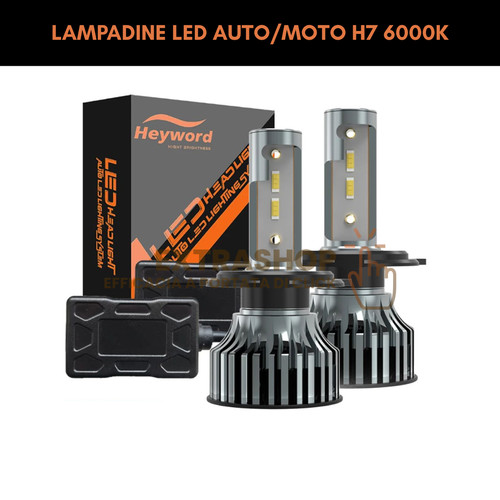 Lampadine led auto 160w - h7,