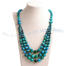 Collana file crisocolla - file,