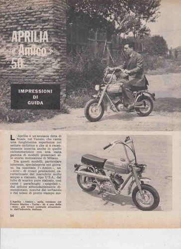 Advertising test ciclomotore - advertising,
