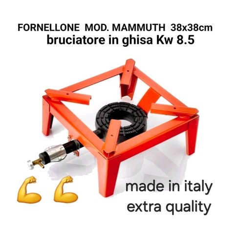 Fornellone mammuth acciaio - mammuth, in