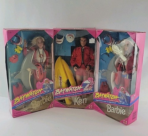 Baywatch barbie set - baywatch,
