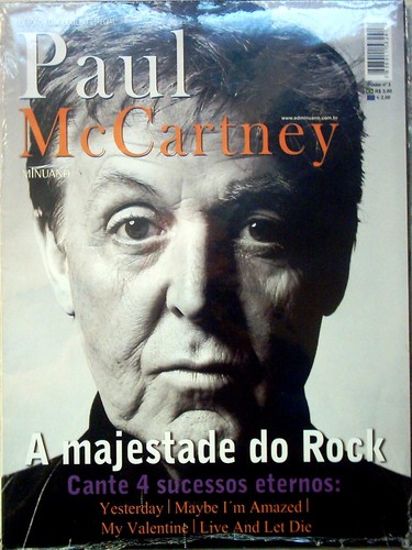 Paul mccartney magazine poster - paul,