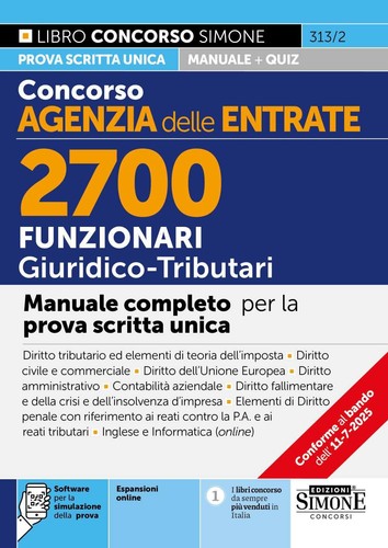 Libri concorso agenzia - concorso,