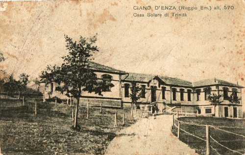 Cartolina ciano enza - cartolina, d'enza