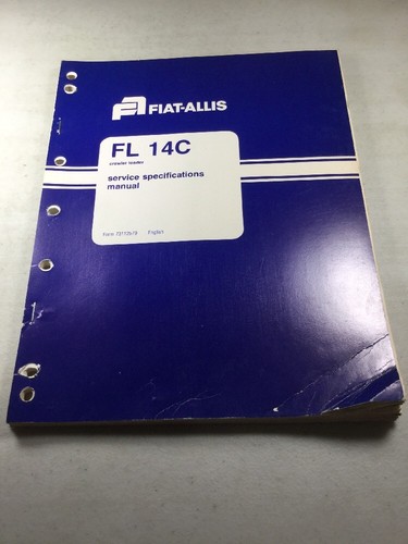 Fiat allis fl14c manuale - fiat,