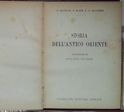 Hanslik kohn klauber - , storia